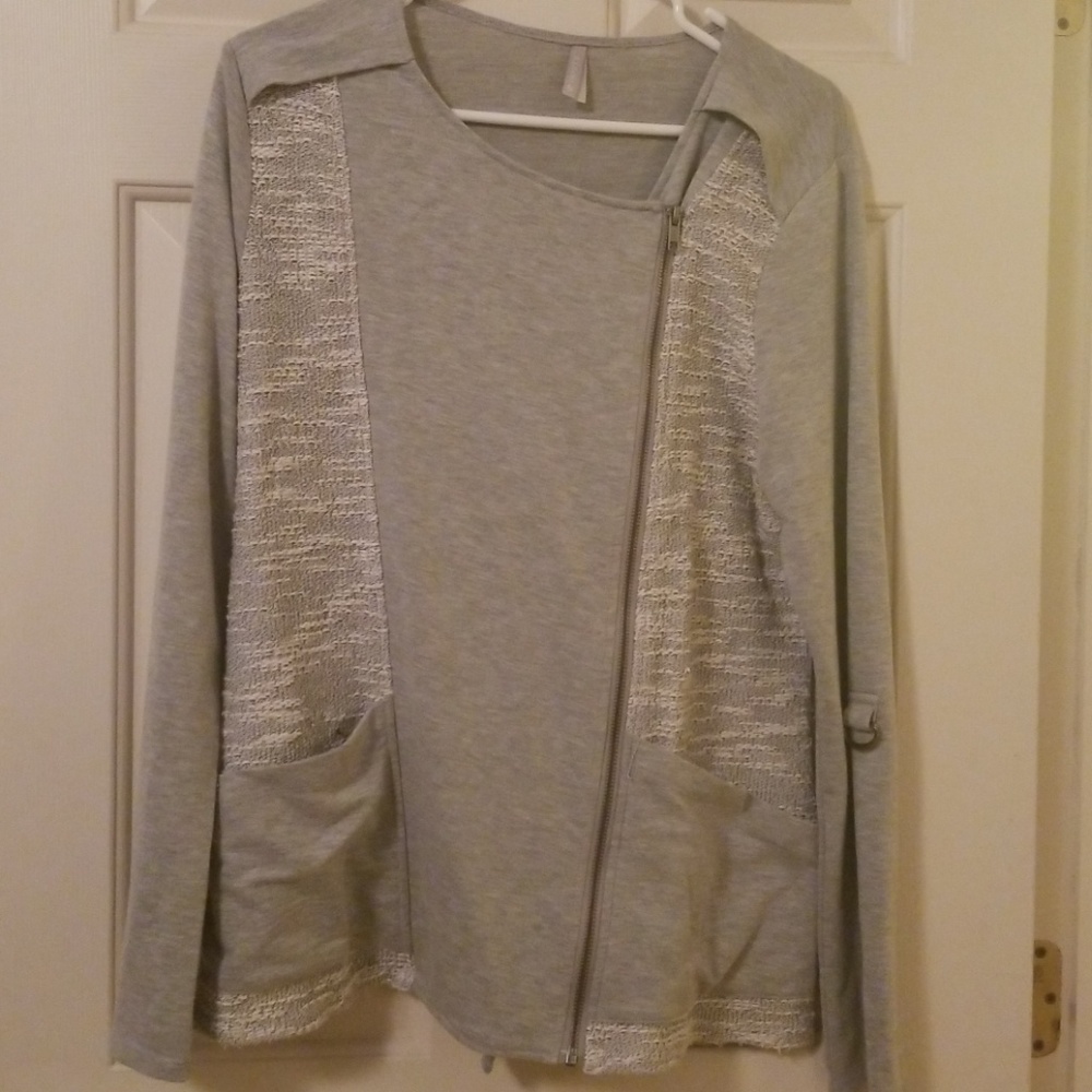 Gray jacket